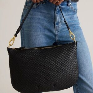 Quince Italian leather convertible crossbody bag